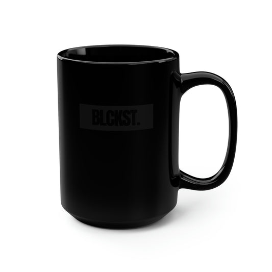 BLCKST. Black Mug, 15oz